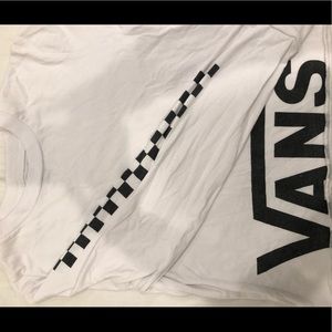 Vans long sleeve logo t-shirt